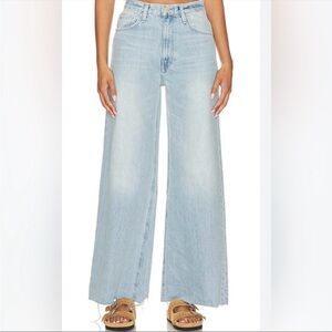 Women's Hudson Jeans James  High-Rise Wide Leg Barefoot Iris Jean plus 33